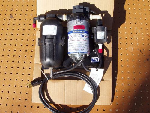 SHURFLO 8025-213-236 DELIVERY PUMP PRESSURE BOOSTER + ACCUMULATOR ++ BRAND NEW