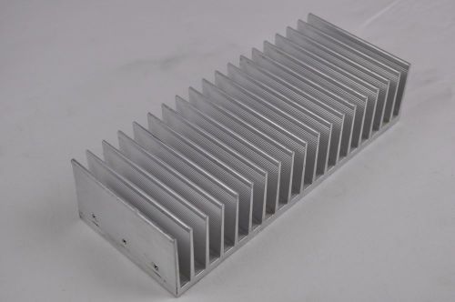 Large Aluminum Heat Sink 8&#034;x 3&#034; x 2&#034; Flat Bottom