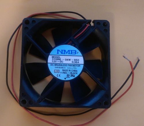 MINEBEA NMB 12VDC 0.36A  FAN 3108NL-04W-B50