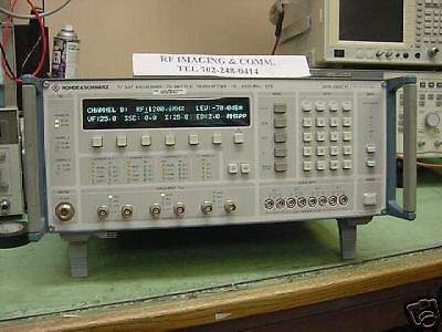 ROHDE/SCHWARZ- TV -SAT MESSANGER-  FREQ 70MHZ-2000MHZ