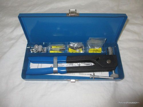 Nutsert Installation Tool KIT Nutsert Tool In Metal Case W/ conversions Au-Ve-Co