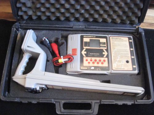 Radiodetection PLX2-FD1 Locator RD433HCTx-2 Transmitter RD400