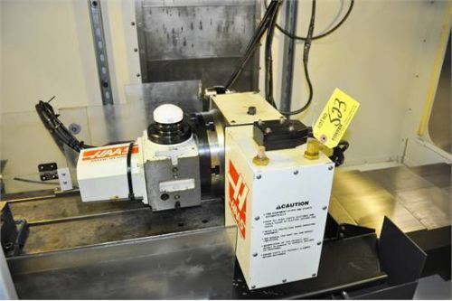 Haas 8&#034;4th axis rotary indexer with haas single station 5-c collet for sale