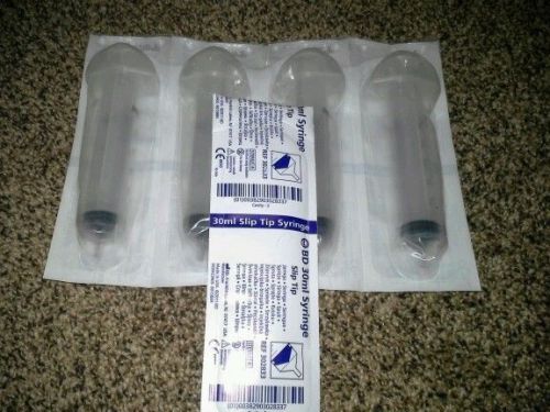 Bd 30 ml liquid dispensing slip tip syringe sterile (5/pack) for sale