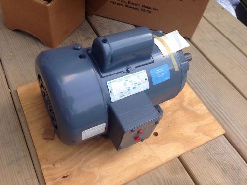 Gould Century 1 HP K102 Frame 1 Phase Motor