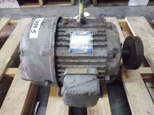 LOUIS-ALLIS 3 HP MOTOR 1760 RPM, 208-220/440 VOLT, FRAME 213, 3 PHASE (USED)