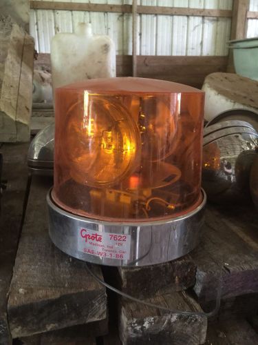 Grote 7622 rotating beacon amber for sale