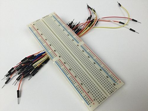 CO RODE Solderless 830 Tie Points PCB Breadboard with Male Bread board Jumper