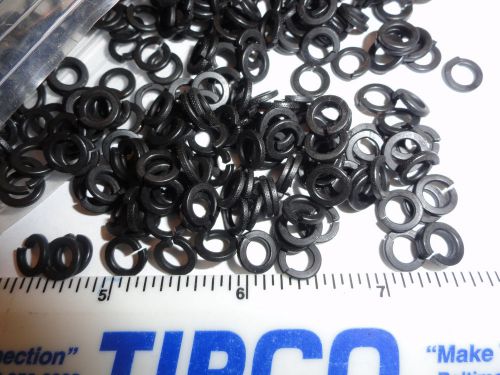 #10 Split Lock Washers, Black Oxide Finish, Fastenal 0149162