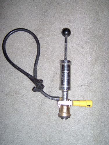 DOMESTIC BEER KEG PUMP TAP BUD COORS MILLER WITH HOSE