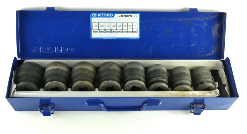 KT PRO King Tony Group 8Piece Impact Socket Set A6402SP10