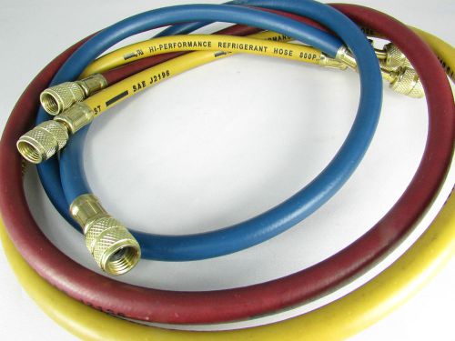 A/c hoses set for refrigerants  r22, r12, r502, r404a, r507-36&#034; long for sale