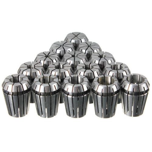 15pcs ER25 2mm-16mm Spring Collet Set Chuck Collet for CNC Milling Tool