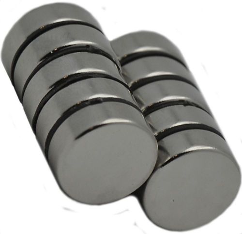 15mm x 5mm Disc - Neodymium Rare Earth Magnet, Grade N48