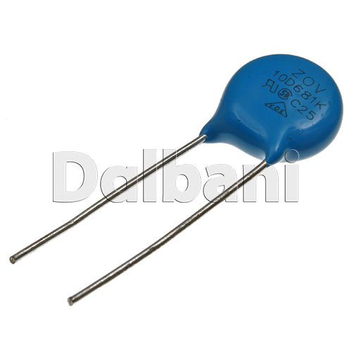 10D681K Metal Oxide Varistor VT Dependent Resistor 680V 420VAC 560VDC 10mm 30pcs