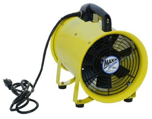 Maxxair MaxxAir HVHF 08FAN Heavy Duty 8-Inch Cylinder 900 CFM Blower Fan