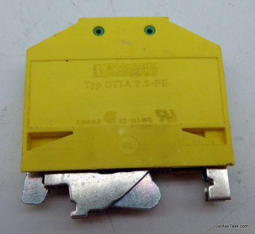 Phoenix Contact OTTA 2,5-PE Terminal Block W/ Bolt Connection