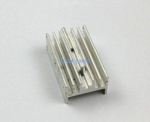 50 Pcs 25*15*10mm Aluminum Heatsink Radiator Cooler For TO-220 Audion with Pin