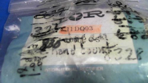 795-PCS DIODE/RECTIFIER SCHOTTKY 30V 1.1A IR 11DQ03