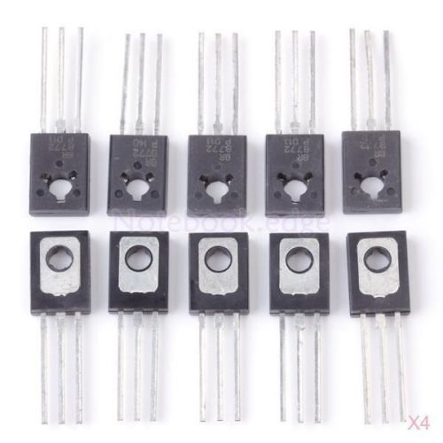 4x 10pcs B772 PNP Medium Power Transistor Package TO-92MOD High Quality