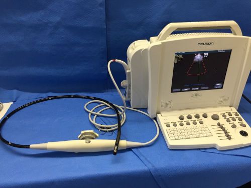 Acuson Cypress Ultrasound SW 14.1 w/ TE-V5Ms TEE Probe, Adapter and Leak Tester