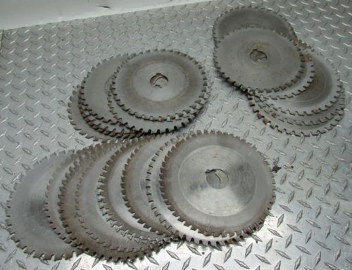 30 PIECE LOT OF 8&#034; DIAMETER X 1-1/2&#034; ARBOR DIAMETER CARBIDE TIPPED SAW BLADES