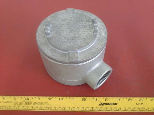 CROUSE HINDS 1 1/2&#034; GUAC-59 CONDUIT OUTLET BOX