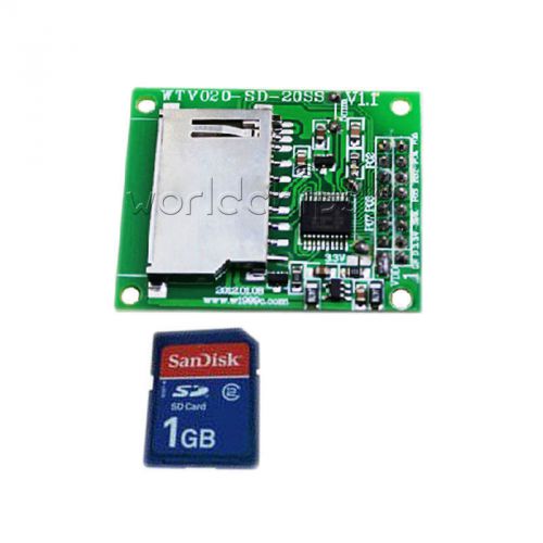 Wtv020-sd-20ss sd card u disk mp3 voice module audio player voice module for sale