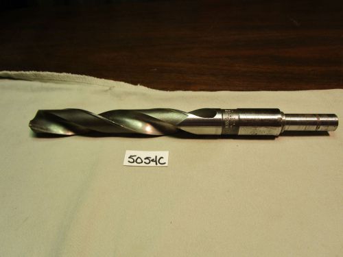 (#5054C) Used USA Made 13/16 Straight Shank Style Drill