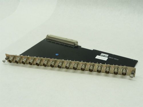 PELCO CM9780-RPM REV A0 REAR PANEL MONITOR CARD 16 BNC MODULE PA30-0108-00-A0
