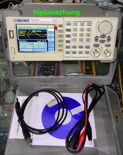 DDS Function Signal Arbitrary Waveform Generator 30MHz USB 3.5&#034; TFT LCD SDG830