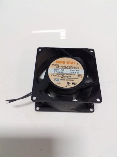 NMB-MAT 230VAC 1 PHASE 50/60HZ 7.5/6.5W COOLING FAN 3115FS-23W-B20