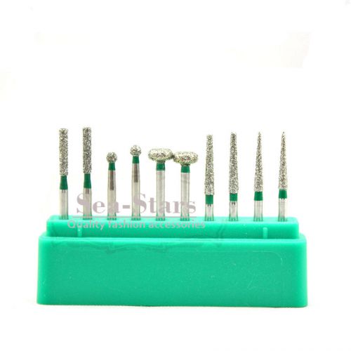 NEW BAND 10 PCS FG1.6 Dental Diamond Burs Common Use Coarse Set Product