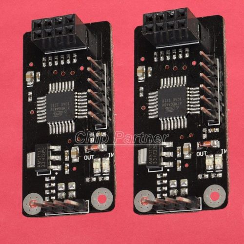 2pcs NRF24L01 Wireless Shield SPI to IIC I2C TWI Interface for Arduino Brand New