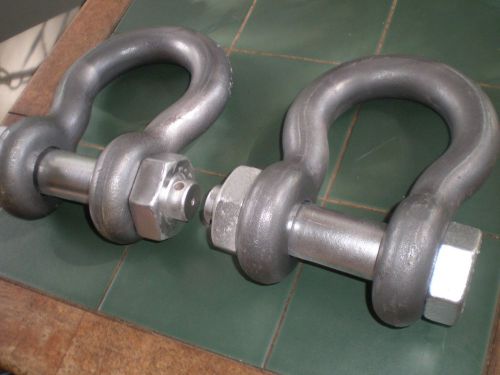 1 1/2&#034; shackles, 17 ton