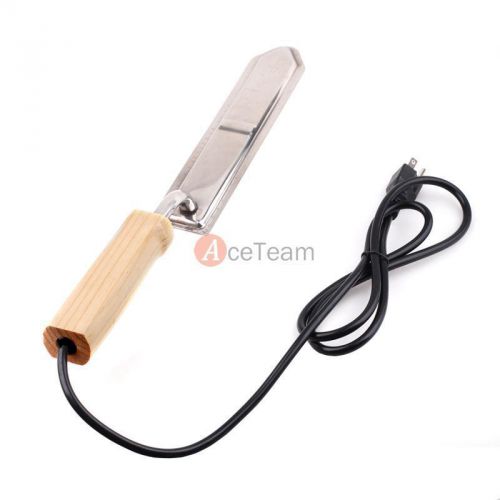 New Stainless Steel Electric Scraping Honey Uncapping Hot Knife Beekeeping Tool