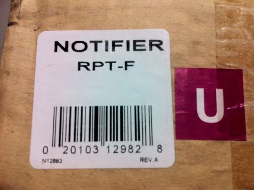 NOTIFIER RPT-F  NEW