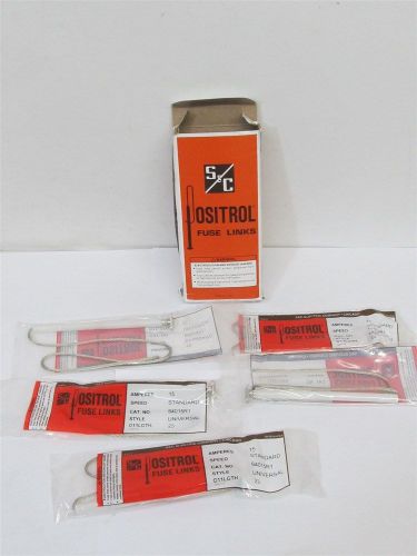 S &amp; C 64015R1, Positrol 15 amp Standard Fuse Link - 5 each