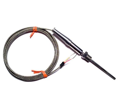 Omega TC-K-1/8NPT-U-72/2&#034; Ungrounded Type K 6&#039;cable 2&#034; Nose Pipe Probe