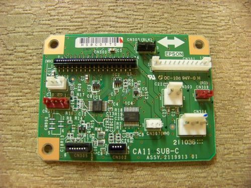 EPSON STYLUS PRO PRINTER 7900 CA11 SUB-C ASSY 2119913 01 CIRCUIT BOARD