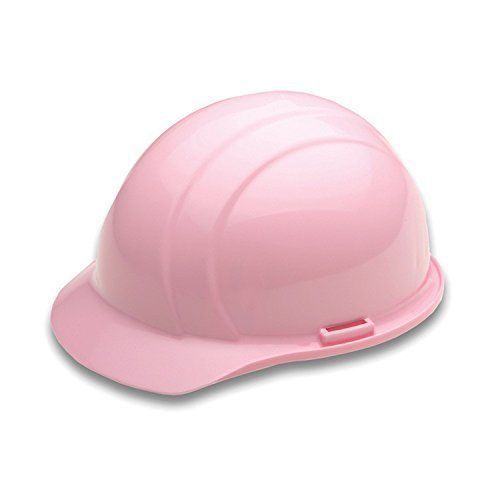 New erb 19375 americana e1a700 cap style hard hat w/ slide lock pink for sale