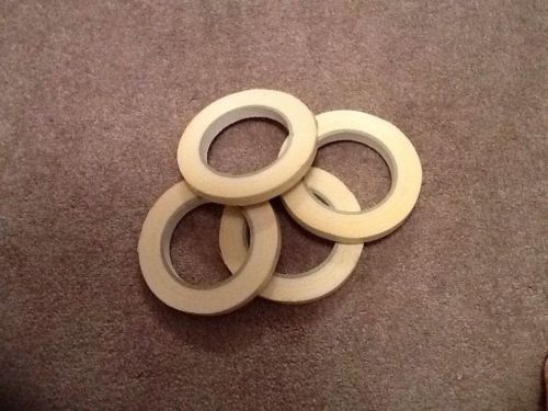 NEW (4) Rolls 1/2&#034; x 60 Yds Filament Strapping Fiberglass Packing Tape