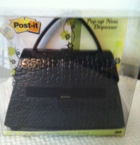 Post It Purse Design Pop Up Note Dispenser