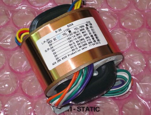 International Universal Voltage 50W High Quality R CoreTransformer 16Vx2+9Vx3