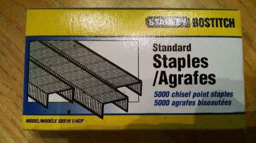 Stanley Bostitch Standard Staples 5000 count