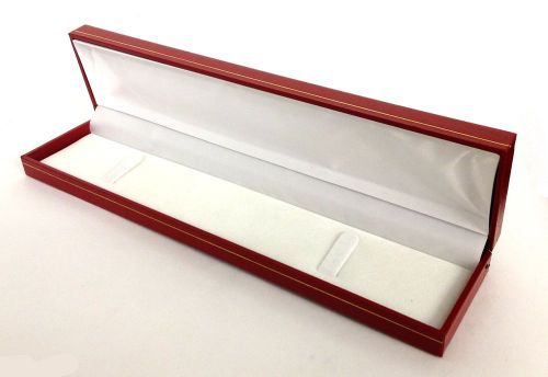 Geff House Red Leatherette Bracelet Box
