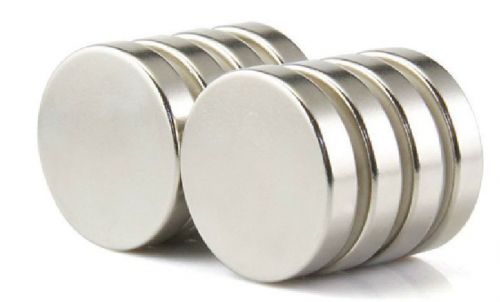 10pcs N50 Super Strong Disc Cylinder Round Magnet 25 x 4 mm Rare Earth Neodymium