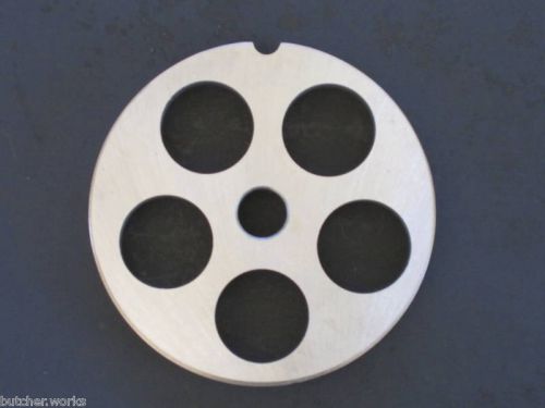 #12 x 3/4&#034; s/s meat grinder tor-rey torrey screen plate for sale