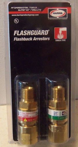 Harris 88-5FBT (R &amp; L) Torch Flashback Arrestors 4302202~BRAND NEW!