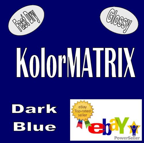 CSP Dark Blue Corrougated Plastic Solvent Screenprint Ink Gallon